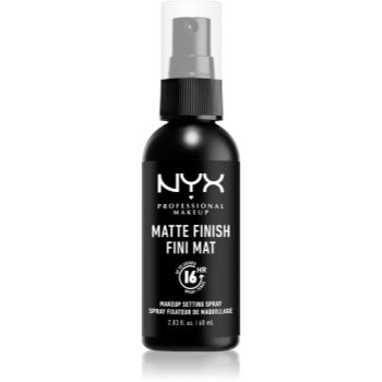 NYX Professional Makeup Matte Finish fixační sprej s matným efektem 01 Matte Finish / Long Lasting 60 ml