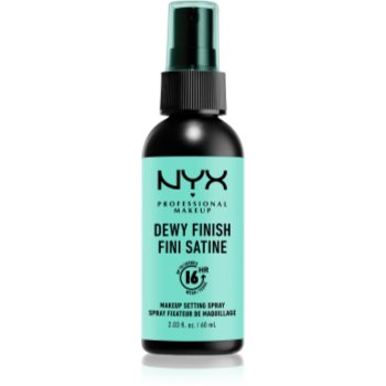 NYX Professional Makeup Dewy Finish fixační sprej 02 Dewy Finish / Long Lasting 60 ml