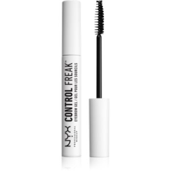 Nyx professional makeup control freak gel pentru sprancene si gene pentru look perfect