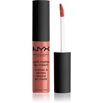 NYX Professional Makeup Soft Matte lehká tekutá matná rtěnka odstín 19 Cannes 8 ml