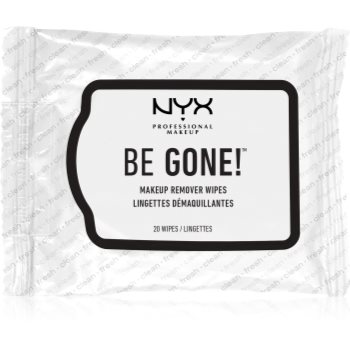 Nyx professional makeup be gone! șervețele demachiante pentru make-up