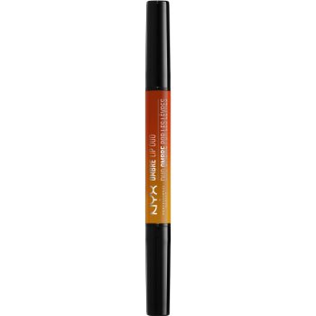 Nyx professional makeup ombre lip duo ruj + creion contur pentru buze