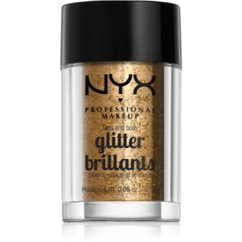 

NYX Professional Makeup Glitter блискітки для обличчя та тіла відтінок 08 Bronze 2,5 гр