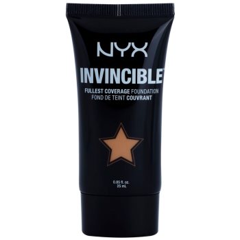 NYX Professional Makeup Invincible make-up proti nedokonalostem pleti odstín 08 Golden Beige 25 ml