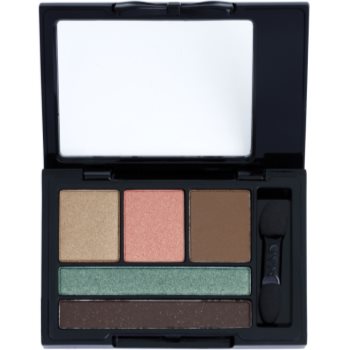 NYX Professional Makeup Love in Florence paleta očních stínů s aplikátorem odstín 02 Eat, Love, Be Fab 2,4 g