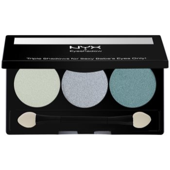 

NYX Professional Makeup Triple палітра тіней відтінок 23 Sweet Lagoon/Aqua/Ocean 2,1 гр