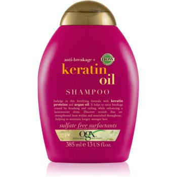 OGX Keratin Oil sampon fortifiant cu keratina si ulei de argan poza