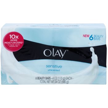 

Olay Sensitive зволожуюче туалетне мило 6 x 113 гр