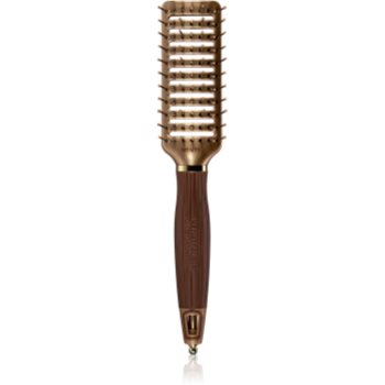 Olivia garden nanothermic ceramic + ion perie de tip paletă pentru păr