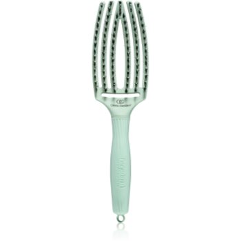 Olivia Garden Fingerbrush Nano Ionic perie de tip paletă pentru păr