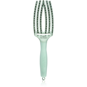 Olivia garden fingerbrush nano ionic perie de tip paletă pentru păr