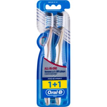 Oral b pro-expert crossaction all in one periuta de dinti medium 2 pc