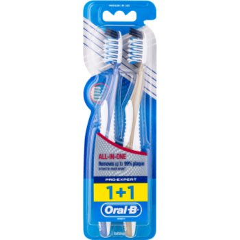 Oral B Pro-Expert CrossAction All In One periuta de dinti Medium 2 pc