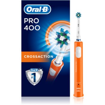 Oral B Pro 400 D16.513 CrossAction Orange periuta de dinti electrica