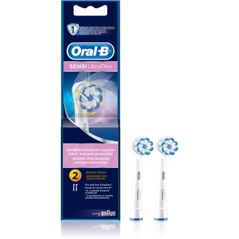 Oral b sensitive ultrathin eb 60 capete de schimb pentru periuta de dinti 2 pc