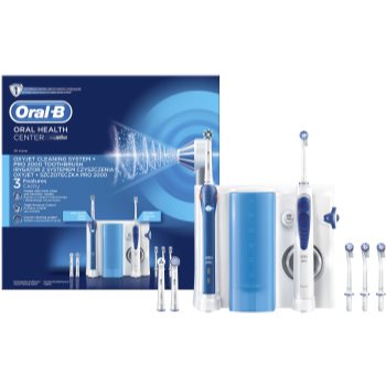 Oral B Oxyjet + PRO 2000 periuță de dinți electrice și duș pe cale orală 2in1