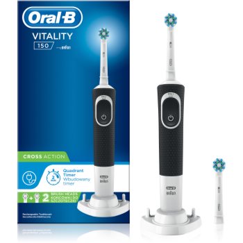 Oral b vitality 150 cross action d100.424.1 black periuta de dinti electrica