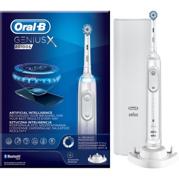 Oral b geniusx 20100s fuji white periuta de dinti electrica