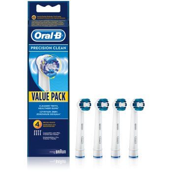 Oral B Precision Clean EB 20 náhradní hlavice pro zubní kartáček 4 ks
