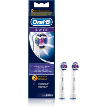 Oral B 3D White EB 18 capete de schimb pentru periuta de dinti 2 pc poza