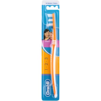 Oral B 1-2-3 Classic Care perie de dinti mediu