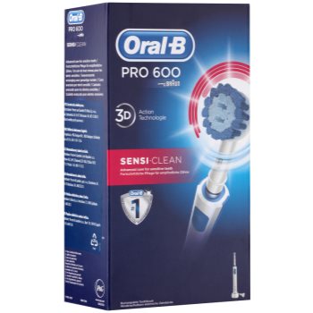 Oral B Pro 600 D16.513.1 Sensi Clean periuta de dinti electrica