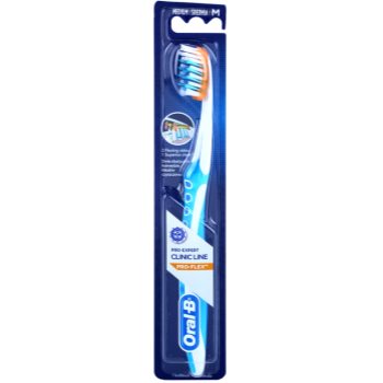 

Oral B Pro-Expert Clinic Line Pro-Flex зубна щітка середньої жорсткості Light Blue