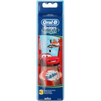 

Oral B Stages Power EB10 Cars змінні головки для зубної щітки екстра м'яка 3 кс