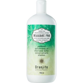 

Oranjito Massage Pro молочко для масажу з екстрактом зеленого чаю 750 мл