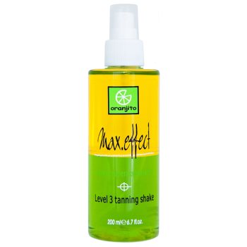 Oranjito level 3 shake spray de bronzare dupa solar in doua faze