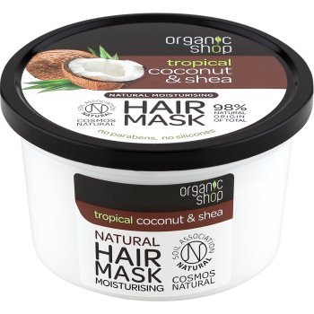 Organic shop natural coconut & shea crema intensiva de noapte cu efect de hidratare