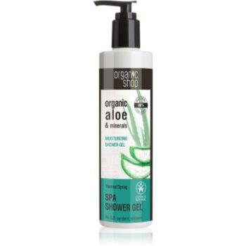 Organic shop organic aloe & minerals gel de dus armonizant