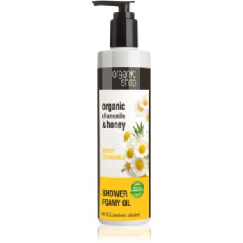 Organic shop organic chamomile & honey ulei pentru dus hranitor