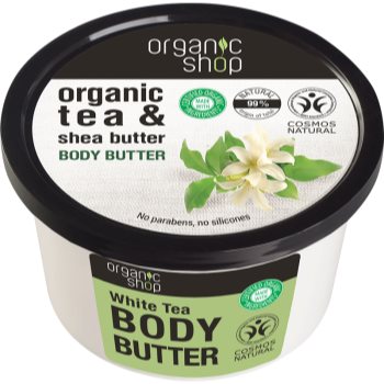 Organic shop organic tea & shea butter unt de corp intens hidratant