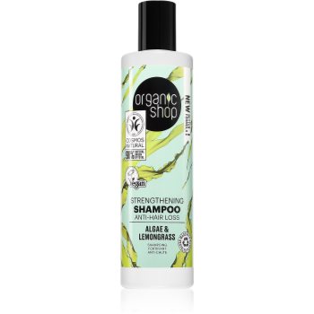 Organic shop organic algae & clay sampon mineral pentru par fragil
