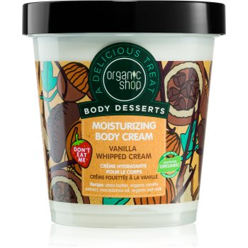Organic shop body desserts vanilla crema de corp hidratanta