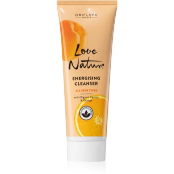 Oriflame love nature gel de curatare energizant pentru a improspata porii si pielea cu aspect obosit