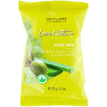 

Oriflame Love Nature туалетне мило з алое вера 75 гр