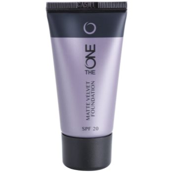 

Oriflame The One Matte Velvet тональний крем з матуючим ефектом SPF 20 відтінок Porcelaine 30 мл