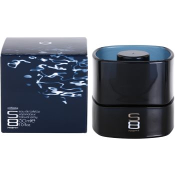 Oriflame S8 Night toaletní voda pro muže 50 ml