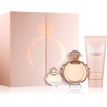

Paco Rabanne Olympéa подарунковий набір V Парфумована вода 50 ml + Молочко для тіла 100 ml + Парфумована вода 6 ml