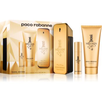 

Paco Rabanne 1 Million подарунковий набір XIII. Туалетна вода 100 ml + Туалетна вода 10 ml + Гель для душу 100 ml