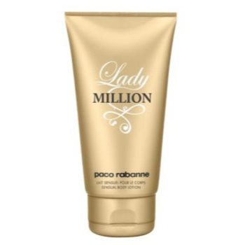 Fotografie Paco Rabanne Lady Million tělové mléko pro ženy 150 ml