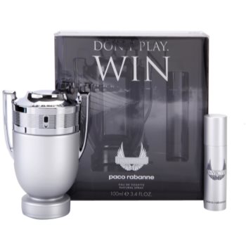 

Paco Rabanne Invictus подарунковий набір VІ Туалетна вода 100 ml + Туалетна вода 10 ml