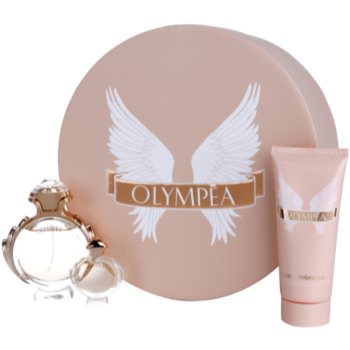

Paco Rabanne Olympéa подарунковий набір VI. Парфумована вода 80 ml + Парфумована вода 6 ml + Молочко для тіла 100 ml