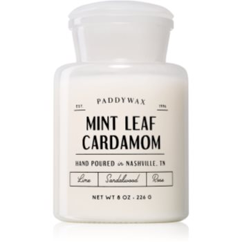 Paddywax farmhouse mint leaf & cardamom lumânare parfumată (apothecary)