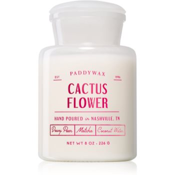 Paddywax Farmhouse Cactus Flower lumânare parfumată