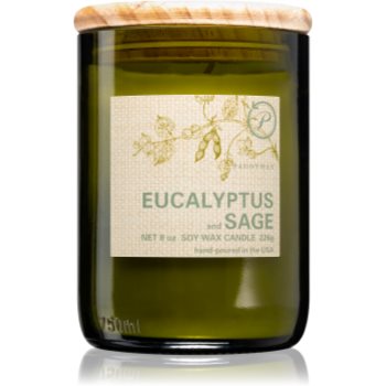 Paddywax eco green eucalyptus & sage lumânare parfumată