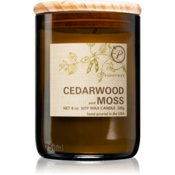 Paddywax Eco Green Cedarwood & Moss lumânare parfumată