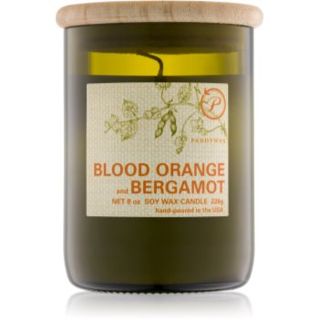 Paddywax Eco Green Blood Orange & Bergamot lumânare parfumată